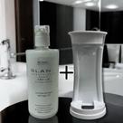 Kit Dispenser Condicionador Luxo 500ml Florence Blanc Argan com Suporte Branco Realgems