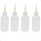 Kit Dispenser Para Fluxo Liquido Frasco 50ml Ponta Cega Limpeza de Celulares e Dispositivos