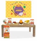 Kit Display de festa Festa Junina + Painel 150x100