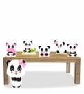 kit Display de mesa festa Panda Rosa 6 de 22cm kit Display de mesa festa Panda Rosa 6 de 22cm