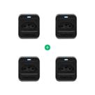 Kit Dispositivo de Proteção Elétrica EPS 301 Preto - 4 peças