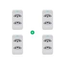 Kit dispositivo de Proteção Elétrica Intelbras EPS 302 Branco - 4 Peças