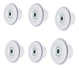 Kit Dispositivo De Retorno Abs Slim Fibra Vazão 4m3h Kit Branco Com 6 Und