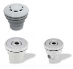 Kit Dispositivos Hidro + Retorno + Ralo Piscina Fibra