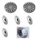 Kit Dispositivos Inox Encaixe Cano De 50mm Para Piscinas