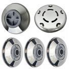 Kit Dispositivos Piscina Alvenaria Inox 316 Brustec 1 Aspiração 1 Nível 3 Retornos Ajustáveis Kit Dispositivos Piscina Alvenaria Inox 316 Brustec 1 Aspiração 1 Nível 3 Retornos Ajustáveis