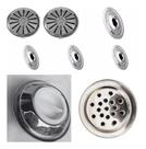 Kit Dispositivos Pratic Inox Para Piscinas Encaixe Cano 50
