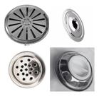 Kit Dispositivos Retorno Pratic Inox Encaixe Cano 50mm