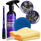 Kit Dissolve Cadillac 500ml + Pano + Pincel + Aplicador Vonixx -Desengraxante Multiuso Sujeira Pesada