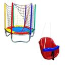 Kit Diversão Cama Elástica 1,40m Balanço Baby Infantil