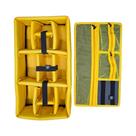 Kit Divisória e Organizador de tampa para Case Maleta MP0055 ATM Pro Amarelo
