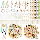 Kit DIY Aucscott para fazer chaveiros com pingentes para meninas