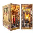 Kit DIY Book Nook KUSTAA Dragon Castle com luz LED de 1 kg