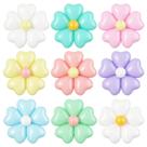 Kit DIY de balões de flores BTZO 16 conjuntos com balões em forma de coração
