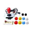 Kit DIY De Console Arcade Com Joystick De 8 Direções E Botões Para PC Raspberry Pi Zero Controlador Kit DIY De Console Arcade Com Joystick De 8 Direções E Botões Para PC Raspberry Pi Zero Controlador