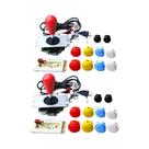 Kit DIY De Console Arcade Com Joystick De 8 Direções E Botões Para PC Raspberry Pi Zero Controlador