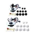 Kit DIY De Console Arcade Com Joystick De 8 Direções E Botões Para PC Raspberry Pi Zero Controlador