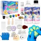 Kit DIY de Squishy Dolcety com Molde de Silicone Líquido 1:1