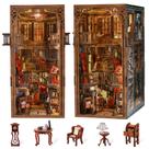 Kit DIY Dollhouse Book Nook Library MiniCity Book Nook Abbey
