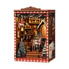 Kit DIY Mini Book Nook NEXTIPS Reino da Neve com Luzes LED