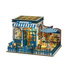 Kit DIY Miniatura Book Nook 3DVASE com Luz LED
