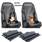 Kit do Par Conjunto Dianteiro de Capas Protetor Carro Banco banco dianteiros Frente Oficina Mecânico Pet material sintético impermeá