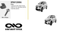 Kit do Suporte do Quebra Sol Camaro Onix Novo Onix Plus -KPA0120006
