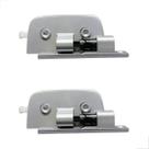 Kit -Dobradiça Automatica Para box De Banheiro AL C/2 Fosco Kit -Dobradiça Automatica Para box De Banheiro AL C/2 Fosco