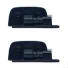 Kit -Dobradiça Automatica Para Box De Banheiro AL C/2 Preto Kit -Dobradiça Automatica Para Box De Banheiro AL C/2 Preto