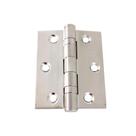 Kit Dobradiças para Porta 3.5" x 3" x 2 mm Inox Escovado K404IE Geris