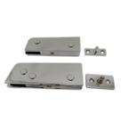 Kit dobradiças para porta de vidro pivotante blindex - sistema invertido
