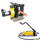 Kit Dobrador Hidráulico Portátil CB150D Barramento de Cobre até 150mm + Bomba Hidráulica com Pedal