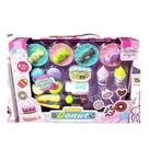 Kit Doceria Para Decoracao Mesa de Festa bala soverteria Donut - Rosa Kit Doceria Para Decoracao Mesa de Festa bala sove