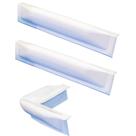 Kit Dock Bumper Dock Edge, 3 peças - 1 peça de canto, 2 peças retas de 45 cm