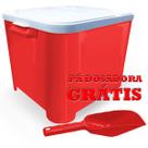 Kit Dog Ultracompra Canister 15Kg com Pá Vermelho