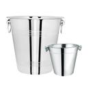 Kit Dois Baldes Aço Inox Profissional 4,6L e 900ml Weck