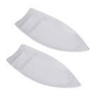 Kit Dois Barcos de Melamina 26 x 21 x 4,2cm WECK