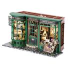 Kit Dollhouse Roroom DIY Miniature com móveis com LED de 30 cm