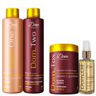 Kit Dom Progressiva Btox Oleo Reparador 60ml Finaliza Pontas