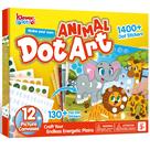 Kit Dot Art Kit Kits Klever para crianças com adesivos para animais de 3 a 7 anos