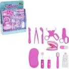 Kit Doutor Dentista Medico Muitos Acessórios Rosa