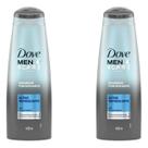 Kit Dove 2 Unidades Shampoo Mencare Fortificante Alívio Refrescante 400ml