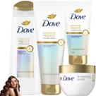 Kit Dove Leave In Intense Mascara Bond Repair Miracles Total Bio-Protein Care Reparação em 1 minuto