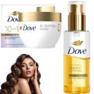 Kit Dove Óleo Sérum Bifásico Mascara Bond Intense Repair Repara Danos em 1 minuto Bio-Protein Care