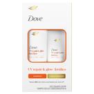 Kit Dove UV Repair e Glow Ferúlico Expert em Danos Shampoo 350ml e Condicionador 150ml Kit Dove UV Repair e Glow Ferúlico Expert em Danos Shampoo 350ml e Condicionador 150ml