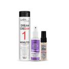 Kit Dream Cream Reconstrutor Desembaraçou e Perfume de Cabelo Light Hair