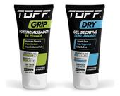 Kit Dry Gel Secativo Para as Mãos 60g + Grip Gel Potencializador de Pegada 60g Toff