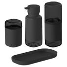 Kit Dual De Lavabo Porta Escova Ou Sabonete Líquido Bandeja Kit Dual De Lavabo Porta Escova Ou Sabonete Líquido Bandeja