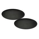 Kit Duas Bandejas Oval Antiderrapante 59x49cm Weck