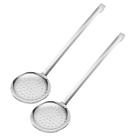 Kit Duas Espumadeiras Profissional Aço inox 50cm Weck